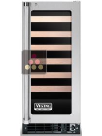 Cave &agrave; vin de conservation ou de service encastrable VIKING