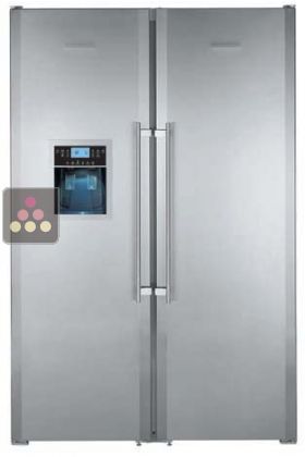 Combin&eacute; r&eacute;frig&eacute;rateur, cong&eacute;lateur, zone Biofresh  et Ice maker