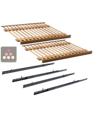 Lot de 2 Clayettes coulissantes Premium AVINTAGE