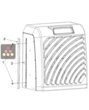 Filtre à poussière pour climatiseurs Fondis (gamme SP100) WINEMASTER