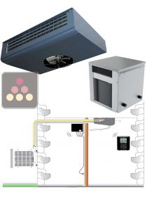 Climatiseur de cave naturelle jusqu'&agrave; 25m3 avec gestion de l'hygrom&eacute;trie FRIAX