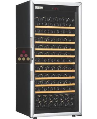 Cave à vin Mono-Température de vieillissement et de conservation - Clayettes coulissantes ARTEVINO