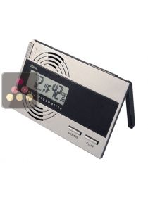 Thermom&egrave;tre - Hygrom&egrave;tre digital pour cave &agrave; cigares Adorini
