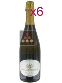 6 bouteilles de Champagne 1er Cru Extra-Brut Longitude blanc de Blancs Larmandier-Bernier Sélection Vin