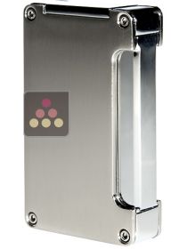 Briquet Jet-Flame Silver Adorini