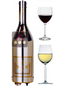Syst&egrave;me de conservation de bouteilles de vin ouvertes CLASSIC LE VERRE DE VIN
