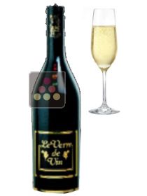 Syst&egrave;me de conservation de bouteilles de Champagne ouvertes CLASSIC LE VERRE DE VIN