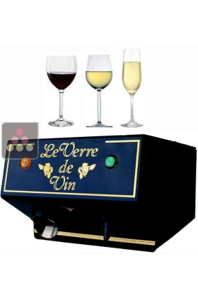 Syst&egrave;me de conservation de bouteilles de vin & de Champagne ouvertes COMPACT