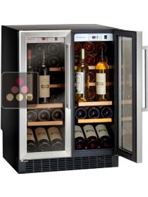 Cave &agrave; vin de service 2 temp&eacute;ratures + Garanite 5 ans Offerte AVINTAGE
