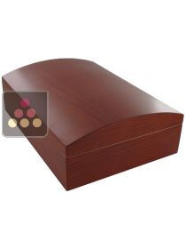 Cave &agrave; cigares bomb&eacute;e avec cendrier, &eacute;tui &agrave; cigare & ciseaux Ma Cave à Cigares