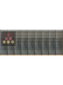 Bibliothèque métallique pour 918 bouteilles de vin ARCHITECTURE INTERIEURE DU VIN