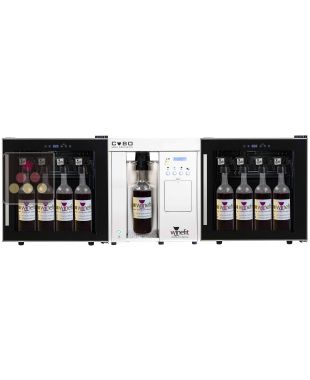 Distributeur de vin au verre 2 températures pour 20 bouteilles de 75cl et Magnums WINEFIT