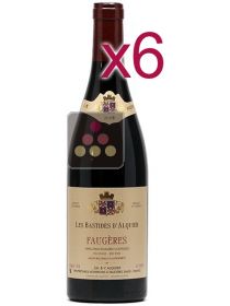 6 Bouteilles de Faugères Rouge 2016 - Domaine JM Alquier - Cuvée Les Bastides Sélection Vin