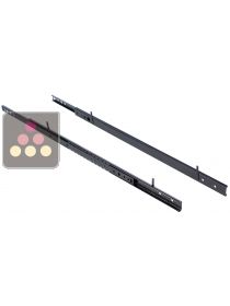 Lot de 2 rails pour 1 Clayette coulissante CLIMADIFF