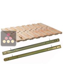 Clayette Coulissante Collector R&eacute;versible Bordeaux / Bourgogne AVINTAGE