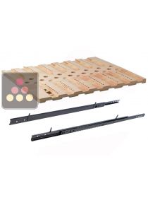 Clayette Coulissante Collector Réversible Bordeaux / Bourgogne AVINTAGE