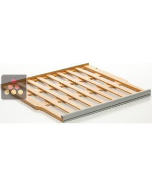 Clayette de stockage en bois massif avec fronton métallique pour cave à vin Dometic DOMETIC