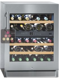 Cave à vin multi-usages 2 températures de conservation et/ou de service des vins LIEBHERR