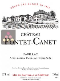 Vins Rouge Pontet Canet  - Pauillac 5ème Cru Classé  - 2007 0,75 L  Sélection Vin