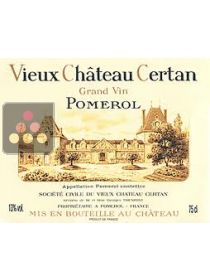 Vins Rouge Vieux Ch&acirc;teau Certan - Pomerol  - 2007 0,75 L  Sélection Vin