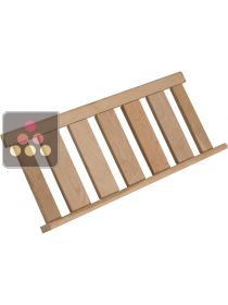 Clayette de pr&eacute;sentation en ch&ecirc;ne pour les caves &agrave; vin  Gamme Prestige La SOMMELIERE