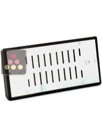 Humidificateur argent&eacute; avec syst&egrave;me de ventilation ajustable Adorini