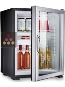Mini-Bar porte vitrée encastrable avec poignée - 40L DOMETIC