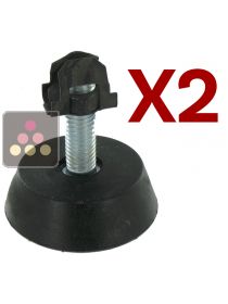 Lot de 2 Pieds réglables pour caves à vin Artevino (ancien modèle) ARTEVINO