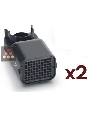 Lot de 2 filtres à charbon actif pour caves à vin LIEBHERR