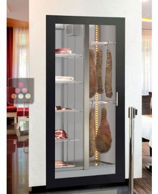 Vitrine encastrable de présentation pour charcuterie - Usage pro CALICE DESIGN