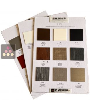 Nuancier Vitrine calice Design - Format A4 Ma Cave à Vin