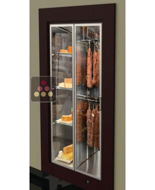 Vitrine encastrable de présentation pour fromages et charcuteries - Usage pro CALICE DESIGN