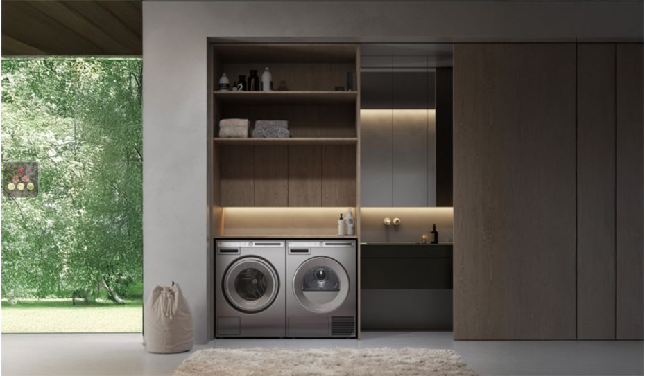 Sèche-linge à pompe à chaleur Logic - 8 Kg - Titanium - Pose libre