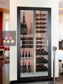 Vitrine à vin encastrable multi-températures - Usage pro - Équipement mixte CALICE DESIGN