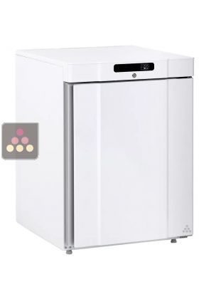 Armoire négative blanche porte pleine table top - 77L