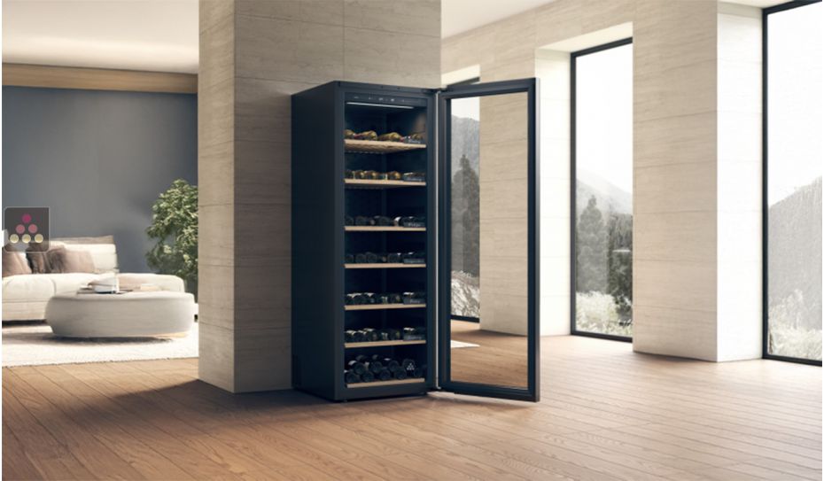 Cave à vin mono-température de service et de conservation 