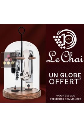 Offre 10 ans Le Chai : Un Globe offert à partir du 1er octobre 2025 suivant conditions
