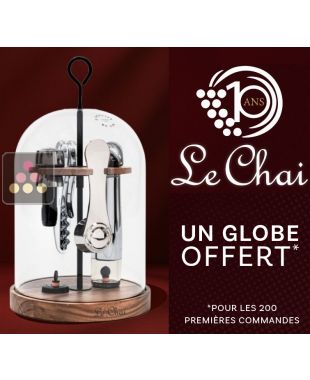 Offre 10 ans Le Chai : Un Globe offert à partir du 1er octobre 2025 suivant conditions LE CHAI