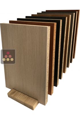 Echantillon contretypage sapin