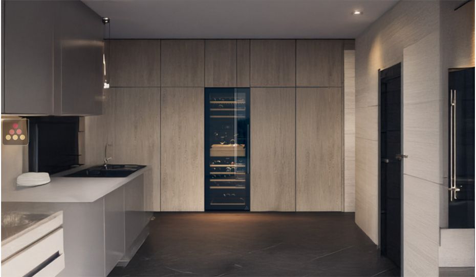 Cave à vin 3 températures de service et de conservation enchassable