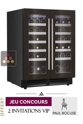 Cave à vin 2 températures de service