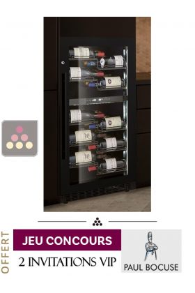 Cave à vin enchassable 2 températures de service ou de conservation