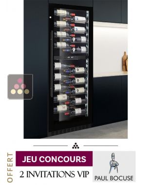 Cave à vin 2 températures de service ou de conservation enchassable LE CHAI