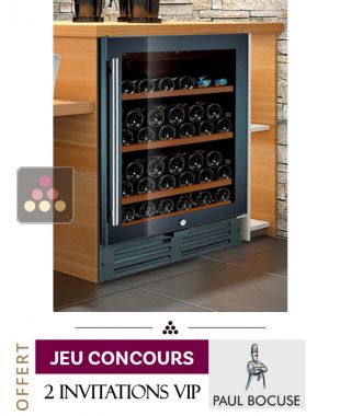 Cave à vin Mono-Température de service encastrable sous plan LE CHAI