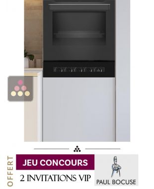 Cave à vin de service à tiroir encastrable mono-température - Ouverture Push-Open LE CHAI