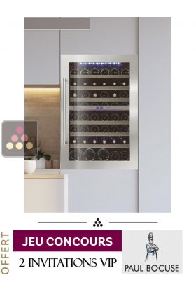 Cave à vin 2 températures de conservation et/ou de service encastrable