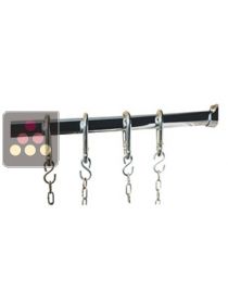 Barre de suspension des charcuteries pour vitrine Calice Design à portes coulissantes CALICE DESIGN