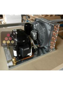 Compresseur déporté pour 2 vitrines Calice Design vin, charcuteries ou fromages - Installation intérieure CALICE DESIGN