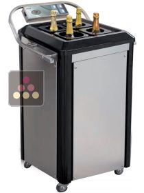 Cellule de refroidissement mobile pour 4 bouteilles CALICE