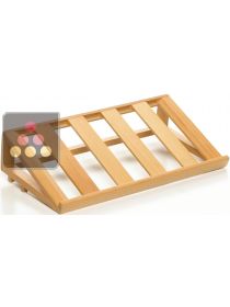 Clayette de pr&eacute;sentation en bois massif pour cave &agrave; vin Dometic DOMETIC